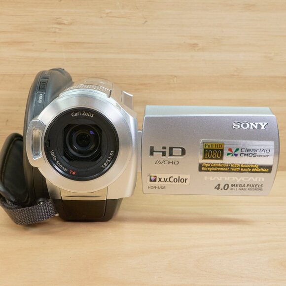 Sony HDR-UX5 DVD Handycam Camcorder, 1080i HD, Carl Zeiss Lens, Tested - Picture 1 of 10